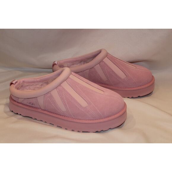 NIB UGG SUNWAVE SUEDE SHEARLING LINED WOMEN'S SZ 7 8 YOUTH 5 6 PINK - Picture 6 of 6